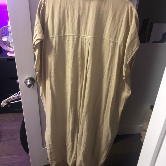 COPY - Uniqlo tan linen sleeveless maxi - Picture 2 of 2